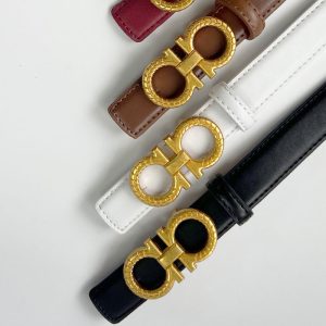 Versatile ladies' belt: Metal buckle +PU belt body, paying tribute to the classic design style, great for both gifting and personal use