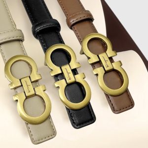 Versatile ladies' belt: Metal buckle +PU belt body, paying tribute to the classic design style, great for both gifting and personal use