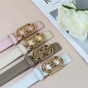 Versatile ladies' belt: Metal buckle +PU belt body, paying tribute to the classic design style, great for both gifting and personal use