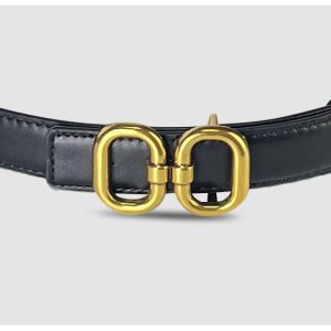 Versatile ladies' belt: Metal buckle +PU belt body, paying tribute to the classic design style, great for both gifting and personal use