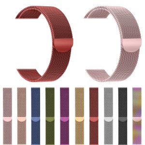 【Glealx】Magnetic Leather Watch Band for Smart Watches, High-Quality Designer Style Strap, Adjustable Length Fits 165–215mm Wrists, Ideal for Daily Wear. Watch Not Included.