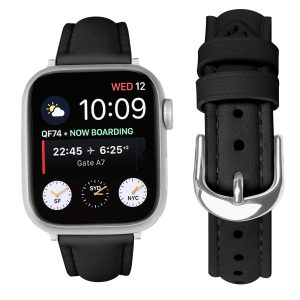 【Glealx】Magnetic Leather Watch Band for Smart Watches, High-Quality Designer Style Strap, Adjustable Length Fits 165–215mm Wrists, Ideal for Daily Wear. Watch Not Included.